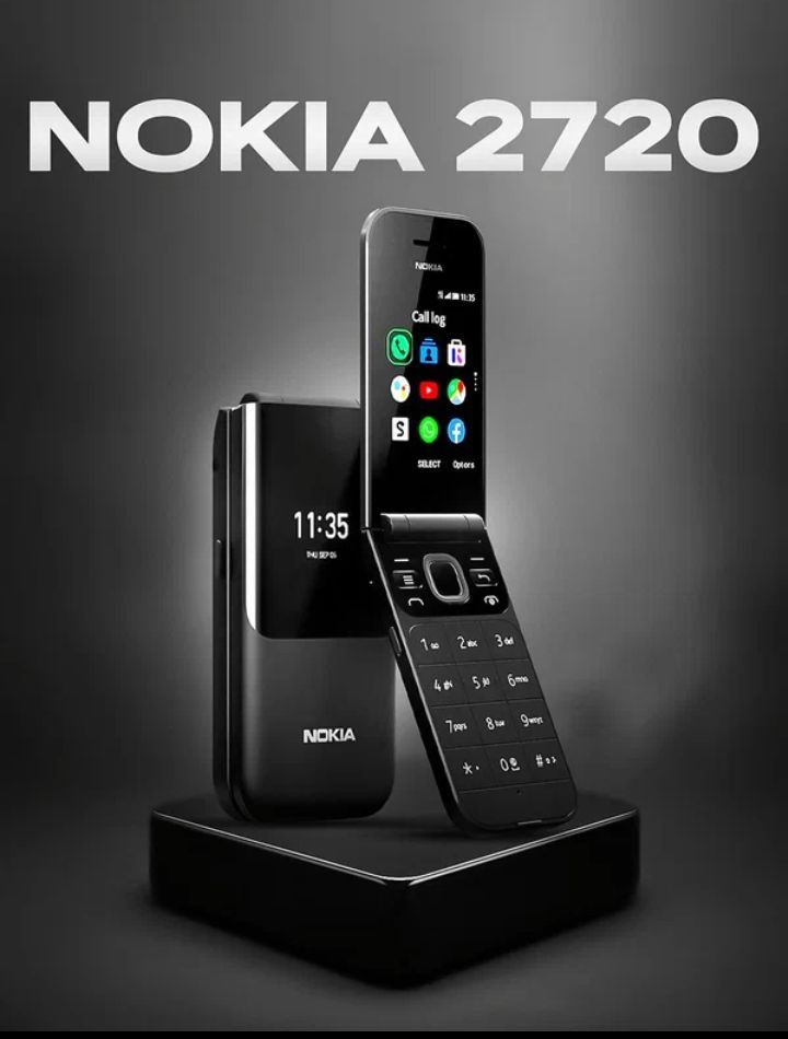 Nokia 2720 flip.