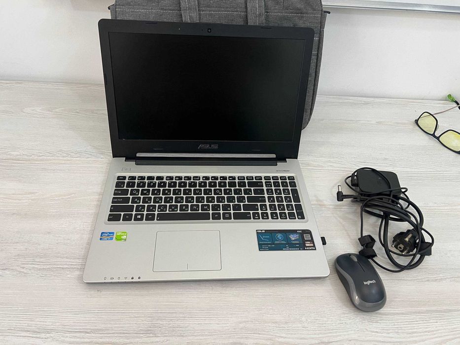 Металлический ноутбук ASUS K56C (Core i7 / NVIDIA GeForce)