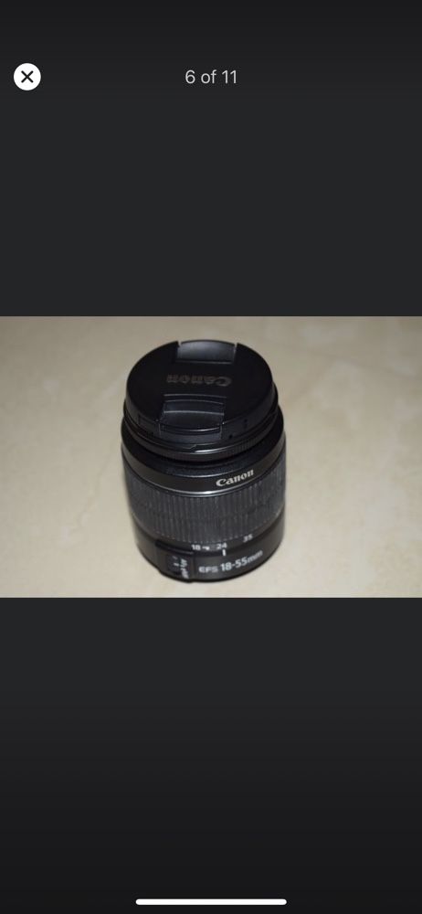 Canon EOS 1100D EFS 18-55