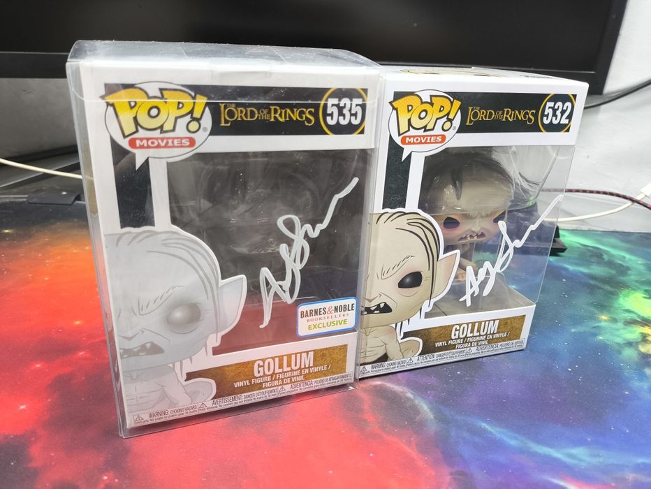 Фигурка Funko Pop Gollum(голум) Из властелина колец,автограф.