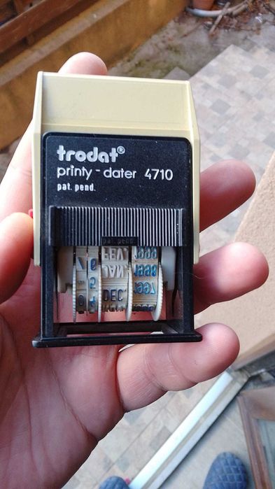 Stampila an luna zi Trodat Printy Dater 4710 Made in Austria