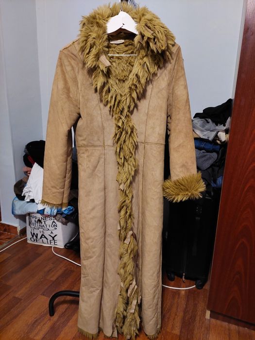 Palton lung tip cojoc de brand Rossodisera /Mango Guess Zara