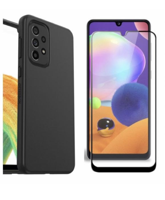 Husa Super Case + Folie Sticla Samsung A13/A23/A15/A25/A24/A16/A17/A07