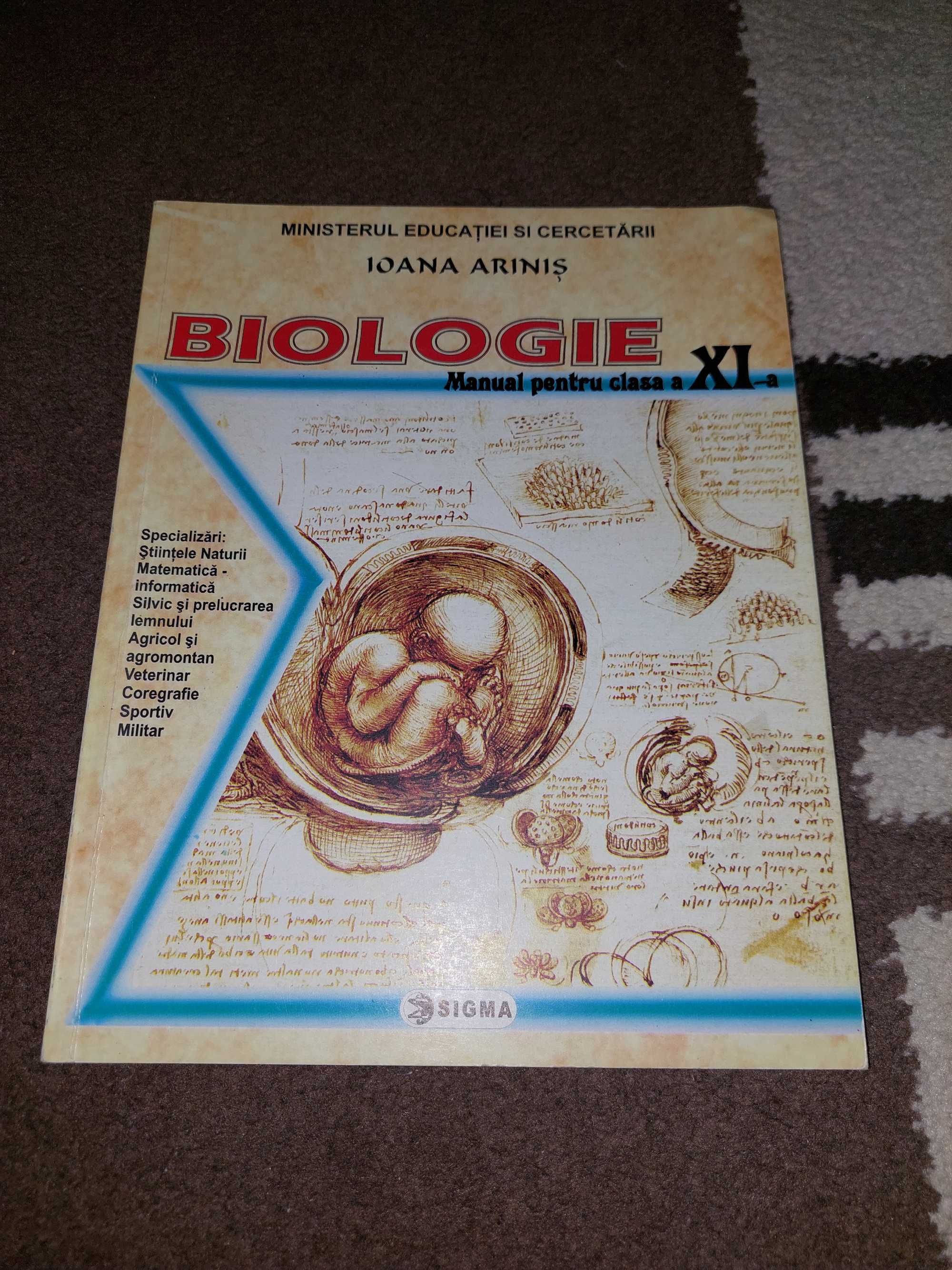 Manuale Biologie clasa a XI a