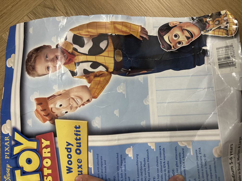 Костюм Вуди диснеевский