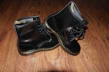 Ghete Dr. Martens 1460, Negre, Marimea 39, Stare foarte buna