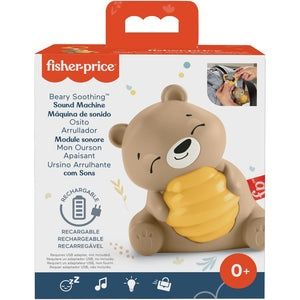 Fisher Price Успокояваща звукова машина Beary с USB