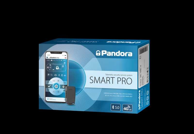 Alarma auto Pandora Smart PRO prin GSM 4G, BLUETOOTH, GPS și CAN