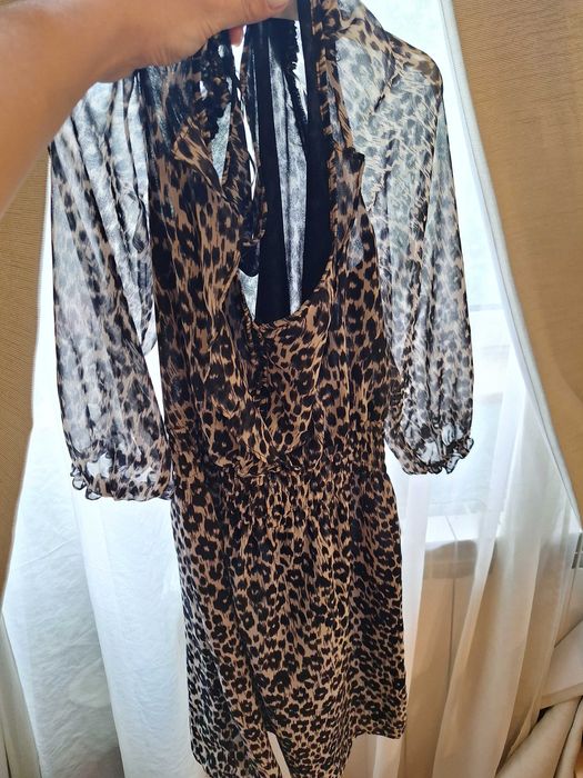 Rochie animal print Zara Basic S
