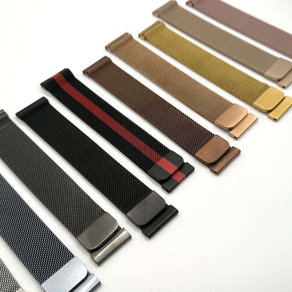 Метални каишки Milanese loop за Samsung/Huawei/Amazfit/Garmin/Xiaomi
