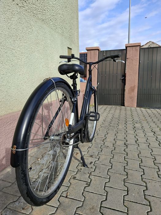 Bicicleta dama B'twin  single-speed, roti 28