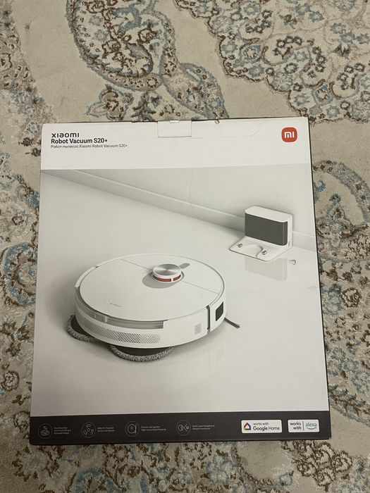 Робот-пылесос Xiaomi Robot Vacuum S20+ белый