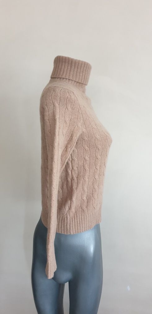 POLO Ralph Lauren Cable Wool /Knit S НОВО ОРИГИНАЛ Дамски Поло Пуловер