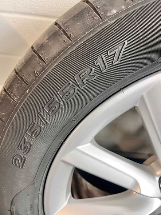 Set Jante Aliaj cu Anvelope Audi Q3 Originale 5x112 R17 8U0601025S