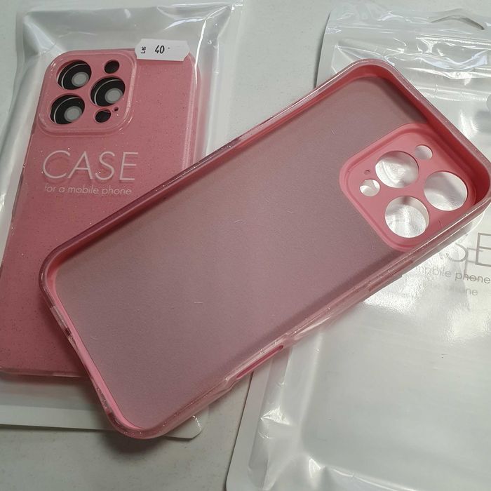 Husa Sclipici iPhone 16 Pro Max - 16 Plus - Protectie Camera - Pink