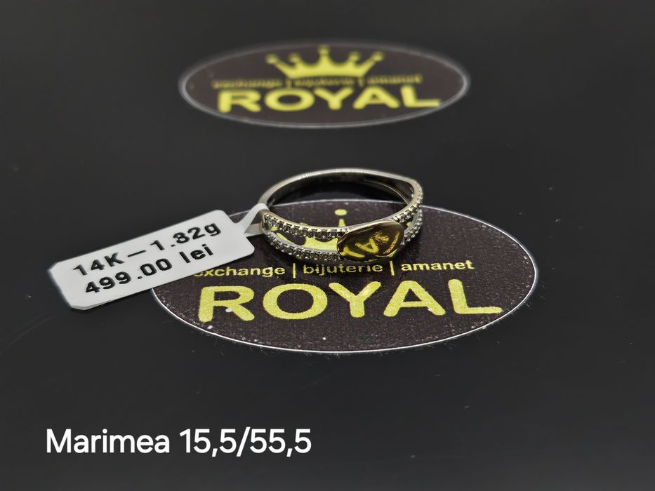 Bijuteria Royal: Inel aur 14k/1.32 gr