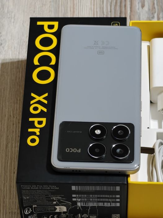 Poco X6 Pro 512 gb Ram 12 5G полный комплект