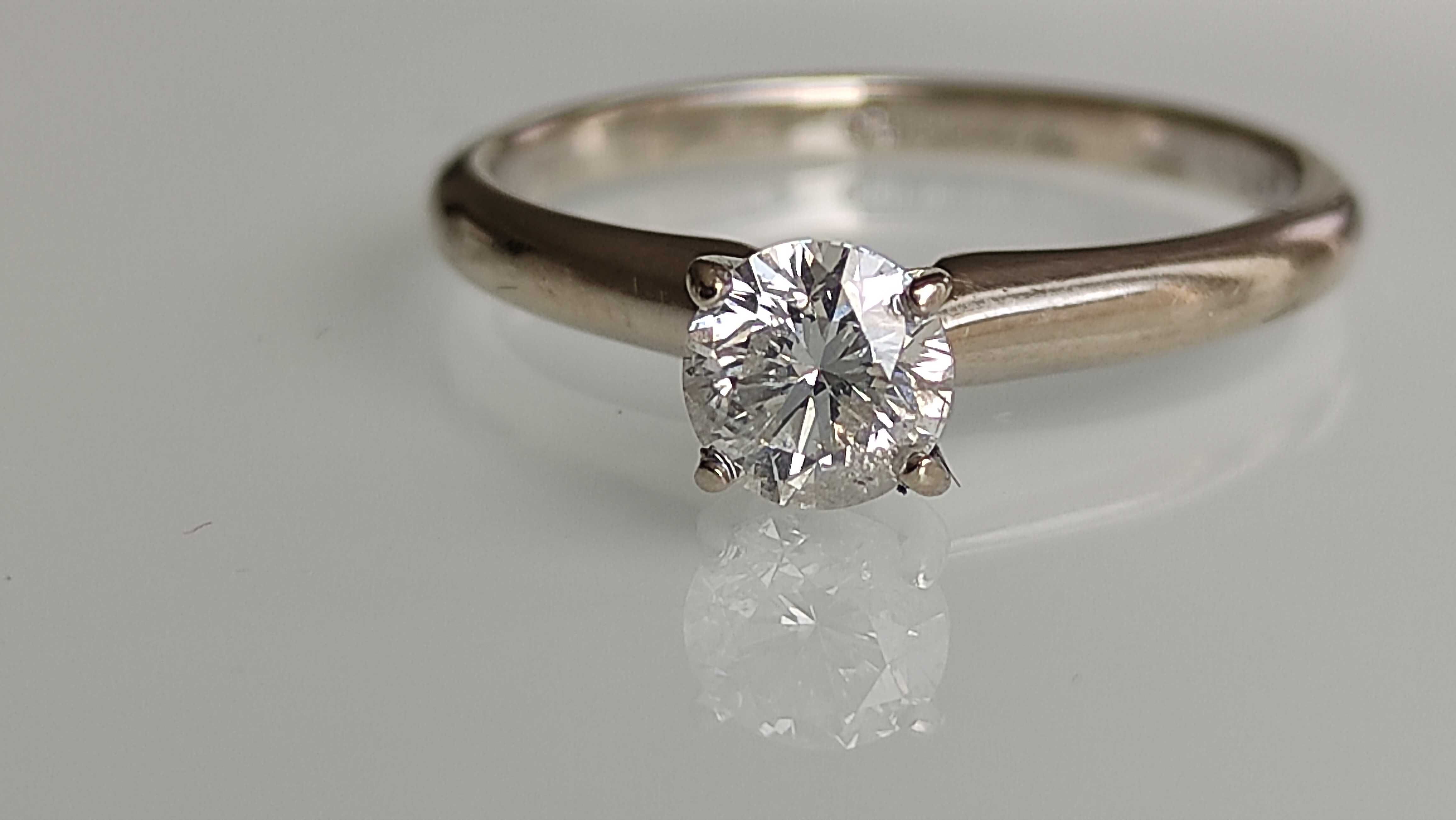 Inel aur 14k cu diamant 0.5ct