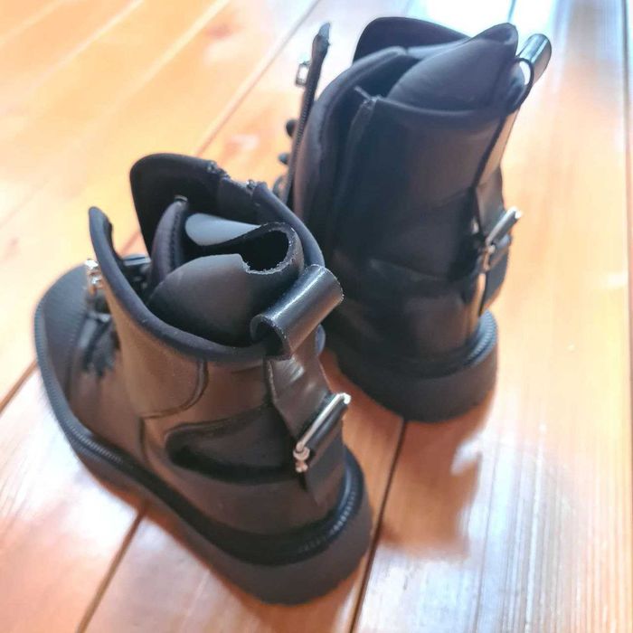 Ghete femei piele Il Passo Negru Ashly mărime 40