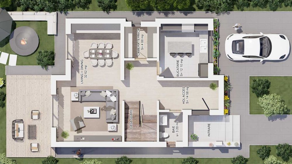 Servicii integrate de arhitectură și design interior