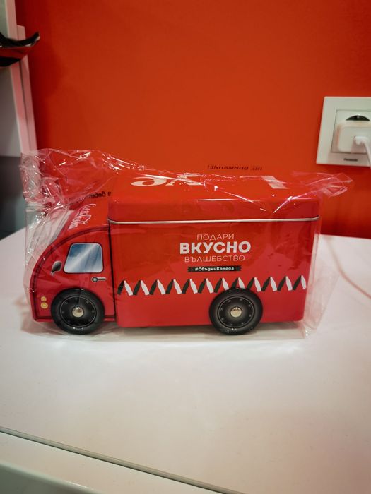 Коледна кутия камион на Coca Cola