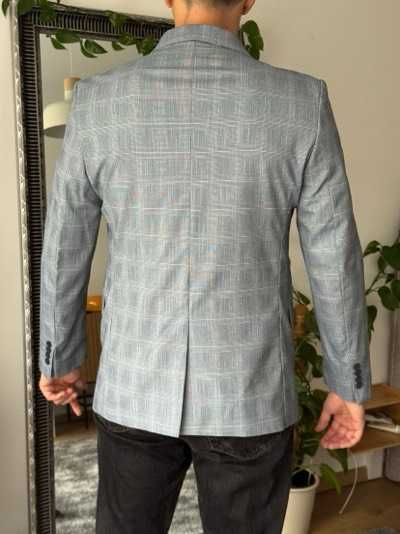 Синьо, спортно сако