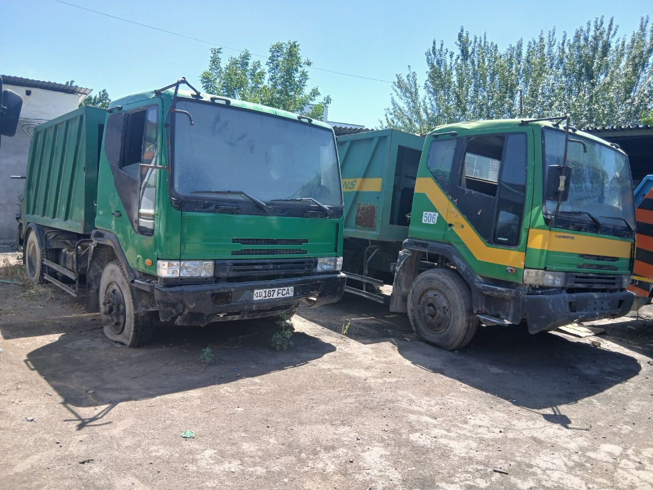 Мусоровозы DAEWOO