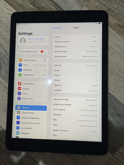 Vand Ipad 2 Air ! 64 gb