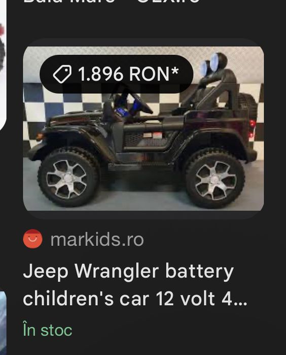 Masina electrica copii