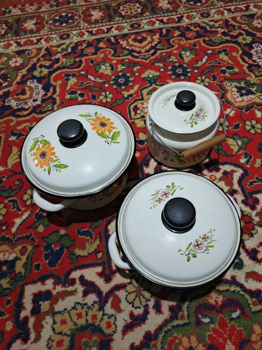 Эмалированные каструли