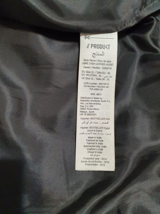 Geaca Jacheta Produkt biker din piele marimea XL