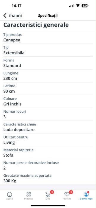 Canapea extensibilă