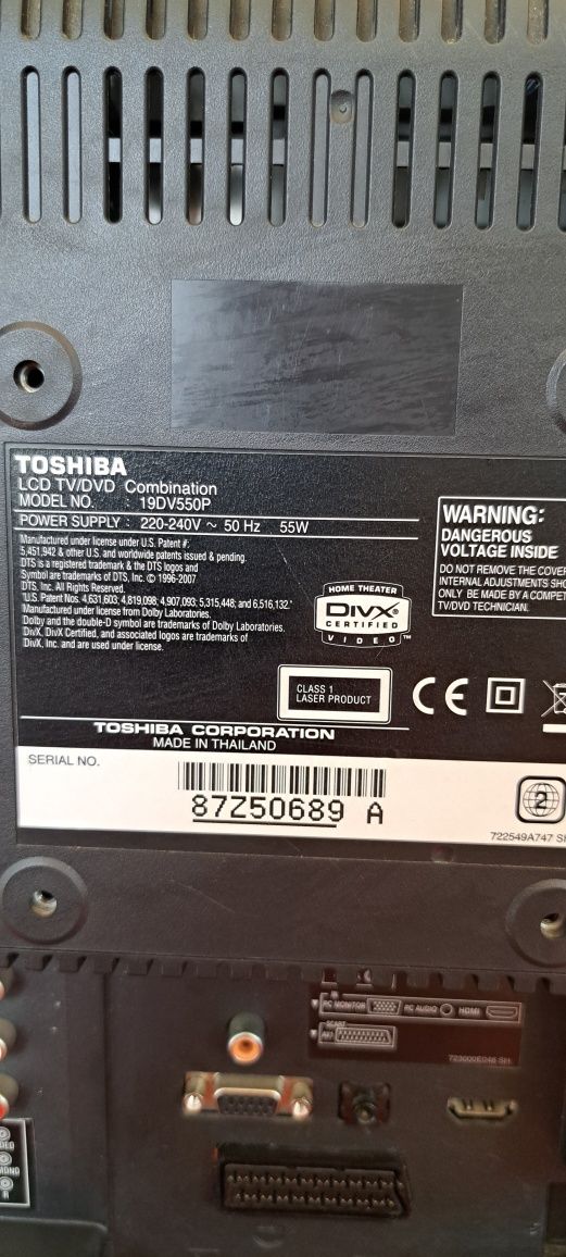 Телевизор Toshiba 19"