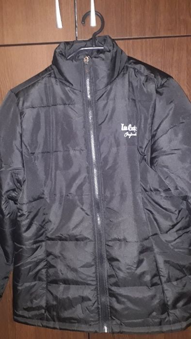 Дамско черно есенно-зимно ново спортно яке Lee Cooper р-р S