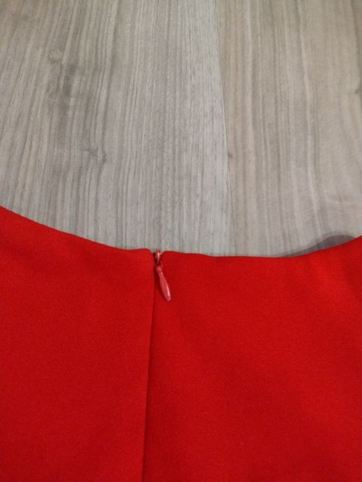 Дамска червена рокля