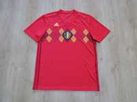 футболна тениска belgium adidas адидас екип блуза оригинална мъжка M