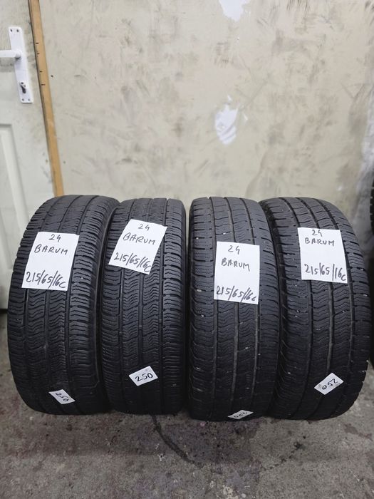 4×215/65/16c M+S.BARUM 2024.Stare excelenta.