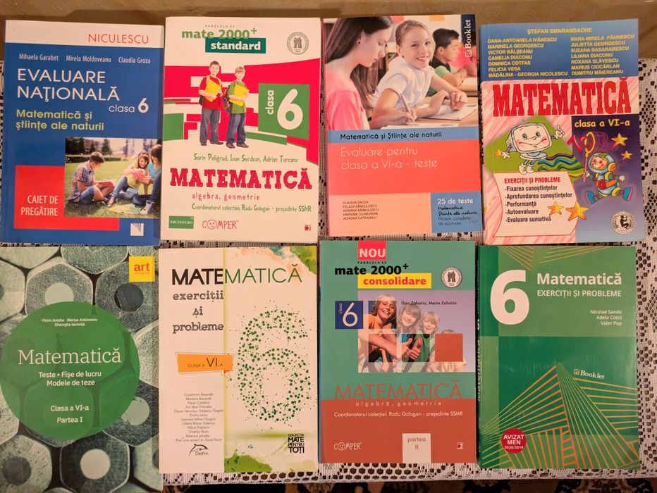 Culegeri de matematică clasa a 6-a