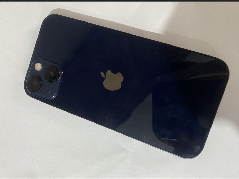 Айфон 13 тёмно синий минус жоқ.