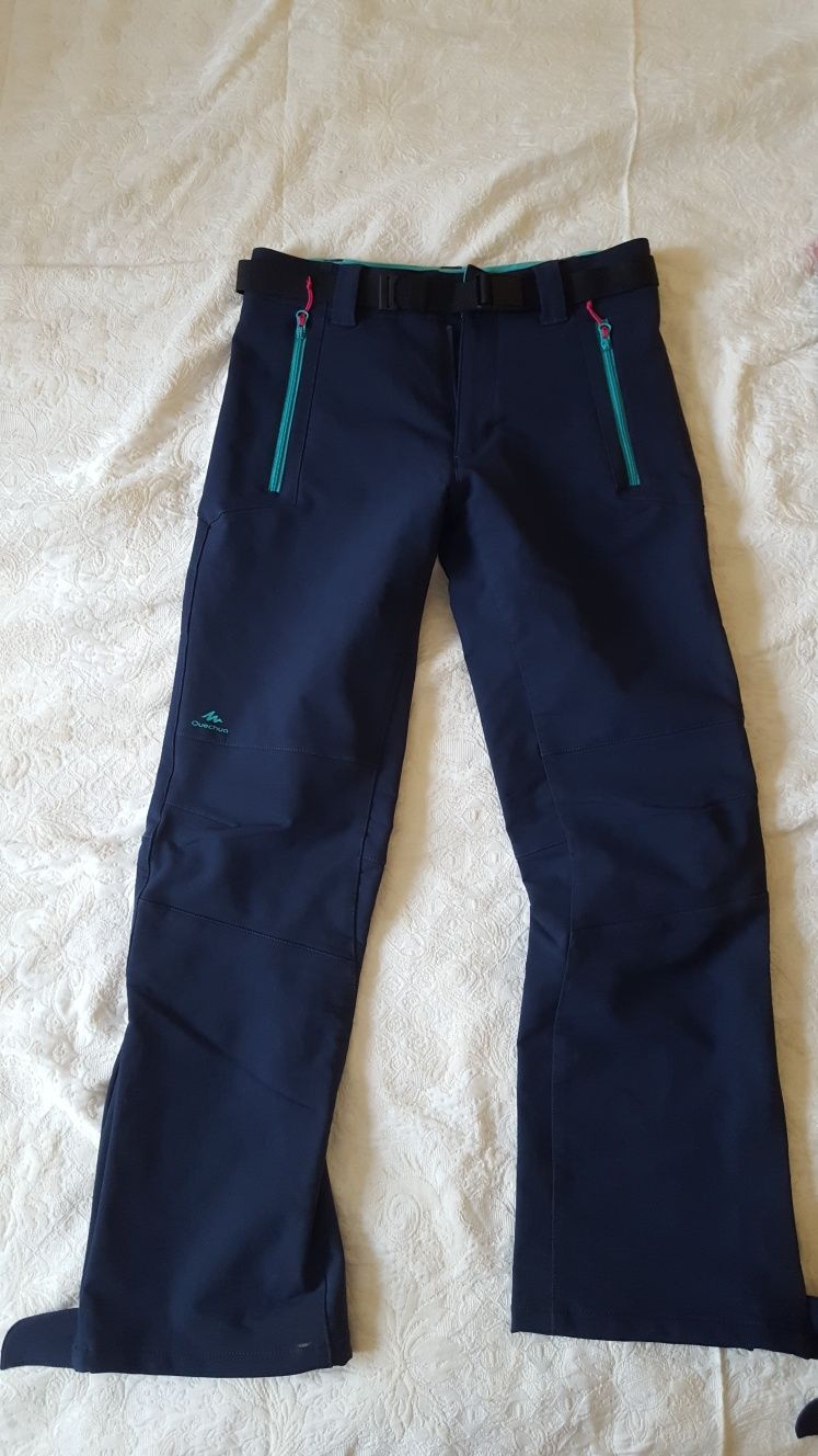 Pantaloni Decathlon + geaca Yigga = costum ski 12-13 ani, 140-150 cm (