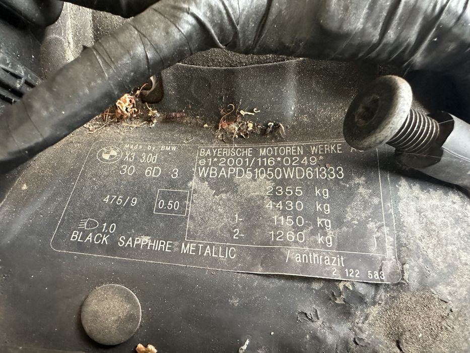 Задна броня за BMW X3 E83