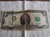Банкнота,рядка от 1976 г. 2$ ,уникална