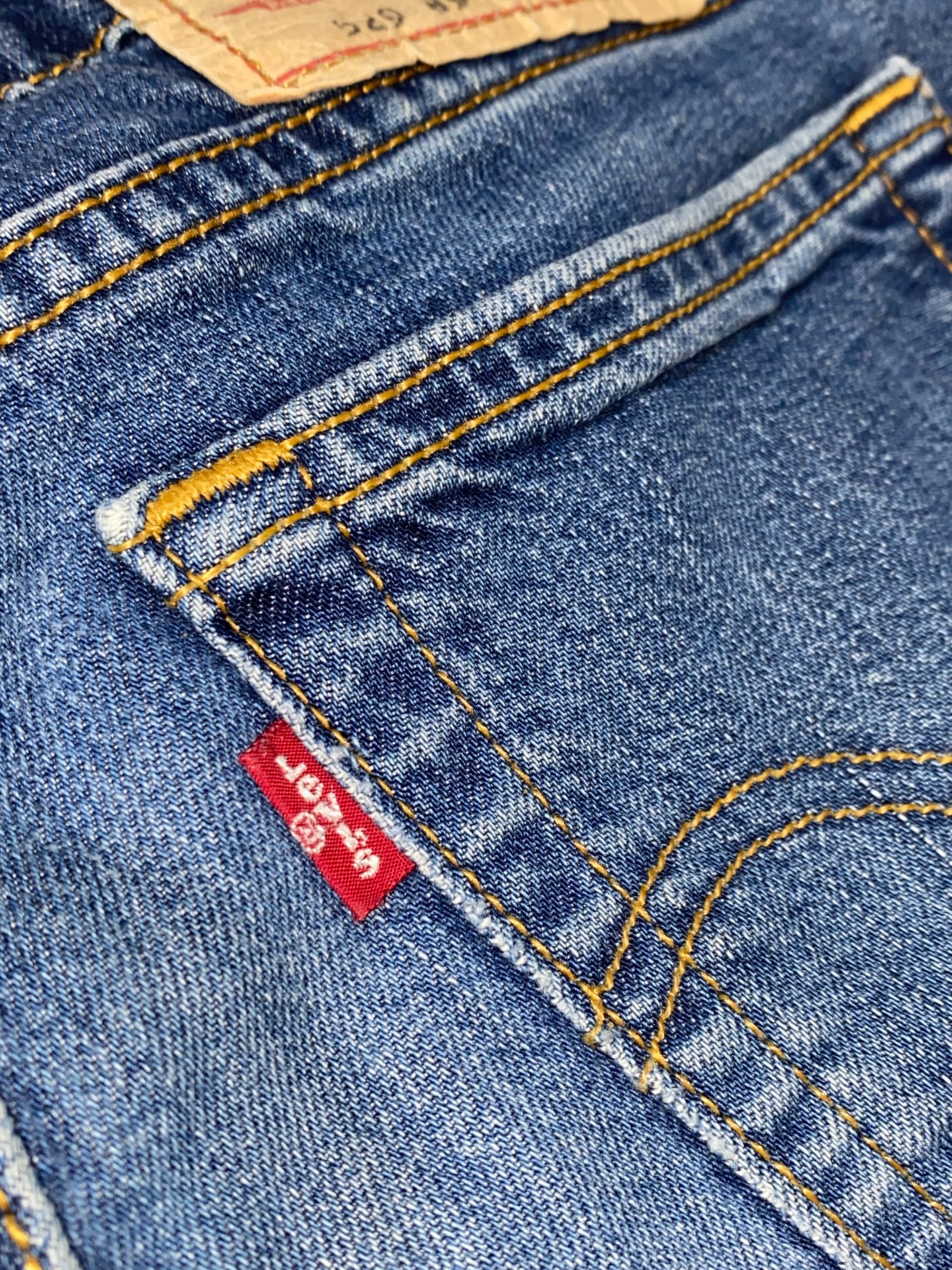 Blugi cu talie joasa Levi’s