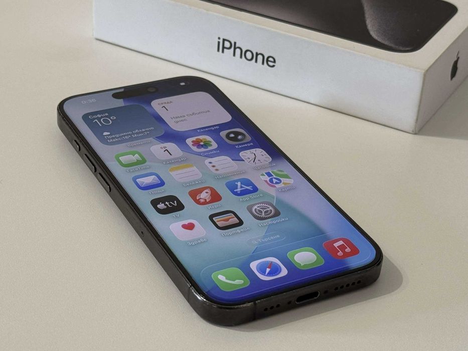Бартер! iPhone 15 Pro Black Titanium (Черен)