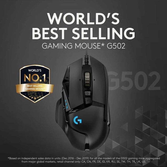 Mouse Gaming LOGITECH G502 HERO RGB Fir 25K Dpi sau Wireless Sigilat
