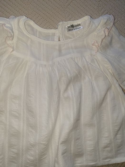 Vând rochiță Next,set sarafan catifea cu cămașă H&M, bluză Pepco