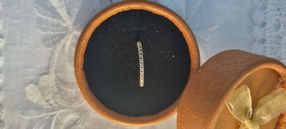 Inel aur 14k cu 13 diamante naturale