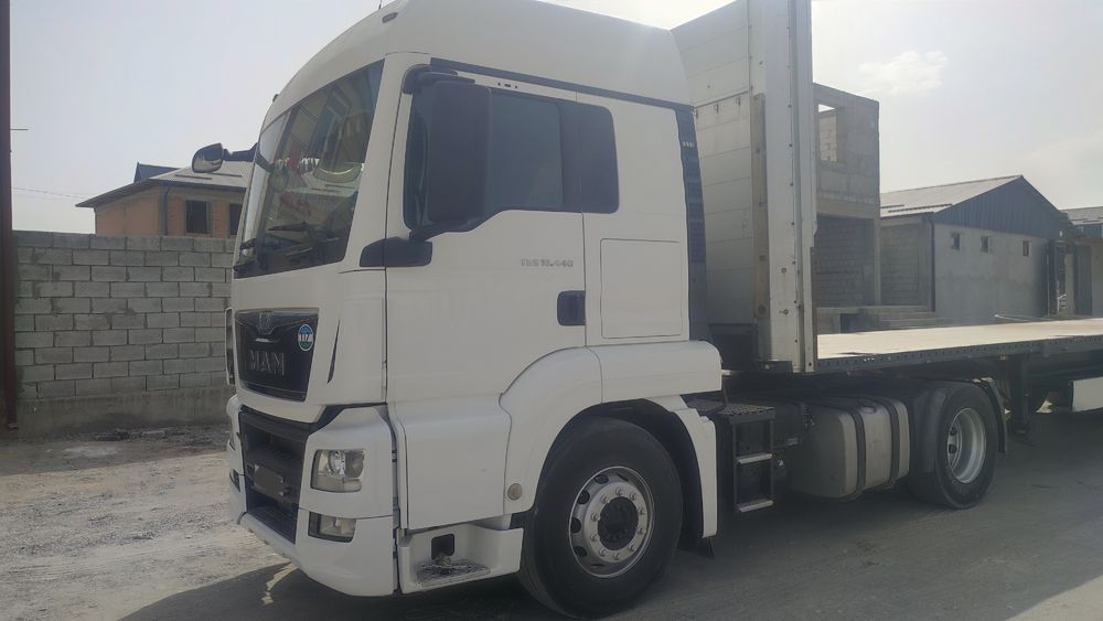 Ман евро 6 тараси 7100 кг Прицеп Кроне