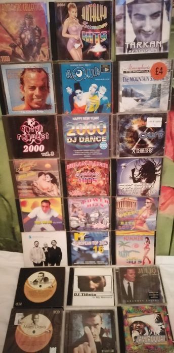 CD Muzică străină 195 bucăți