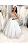 Vand Rochie Mireasa marca Team Bride + CADOU VOAL si CRINOLINA